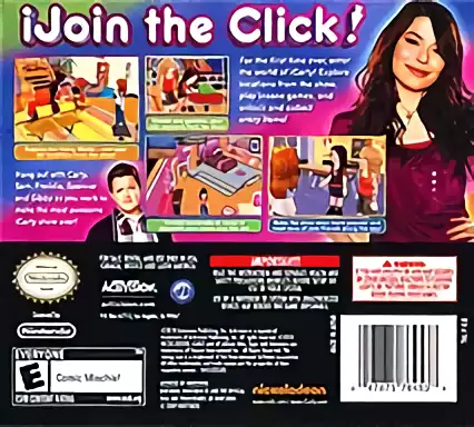 Image n° 2 - boxback : iCarly 2 - iJoin the Click! (DSi Enhanced)